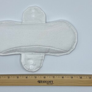 9 Double Layer Incontinence Pad All White Bild 2