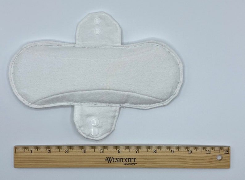 9 Double Layer Incontinence Pad All White Bild 2