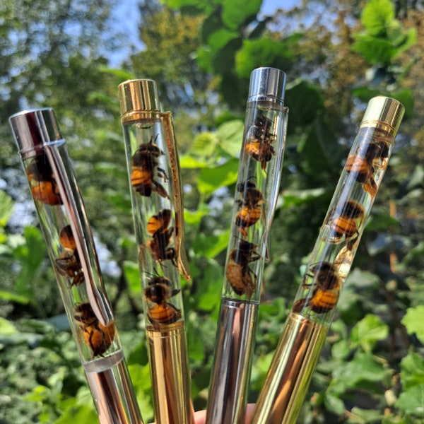 Bolígrafo con forma de ejemplar de abeja