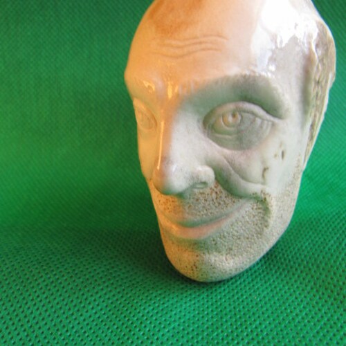 Portrait orders sculpture, forest man. elk horn 3