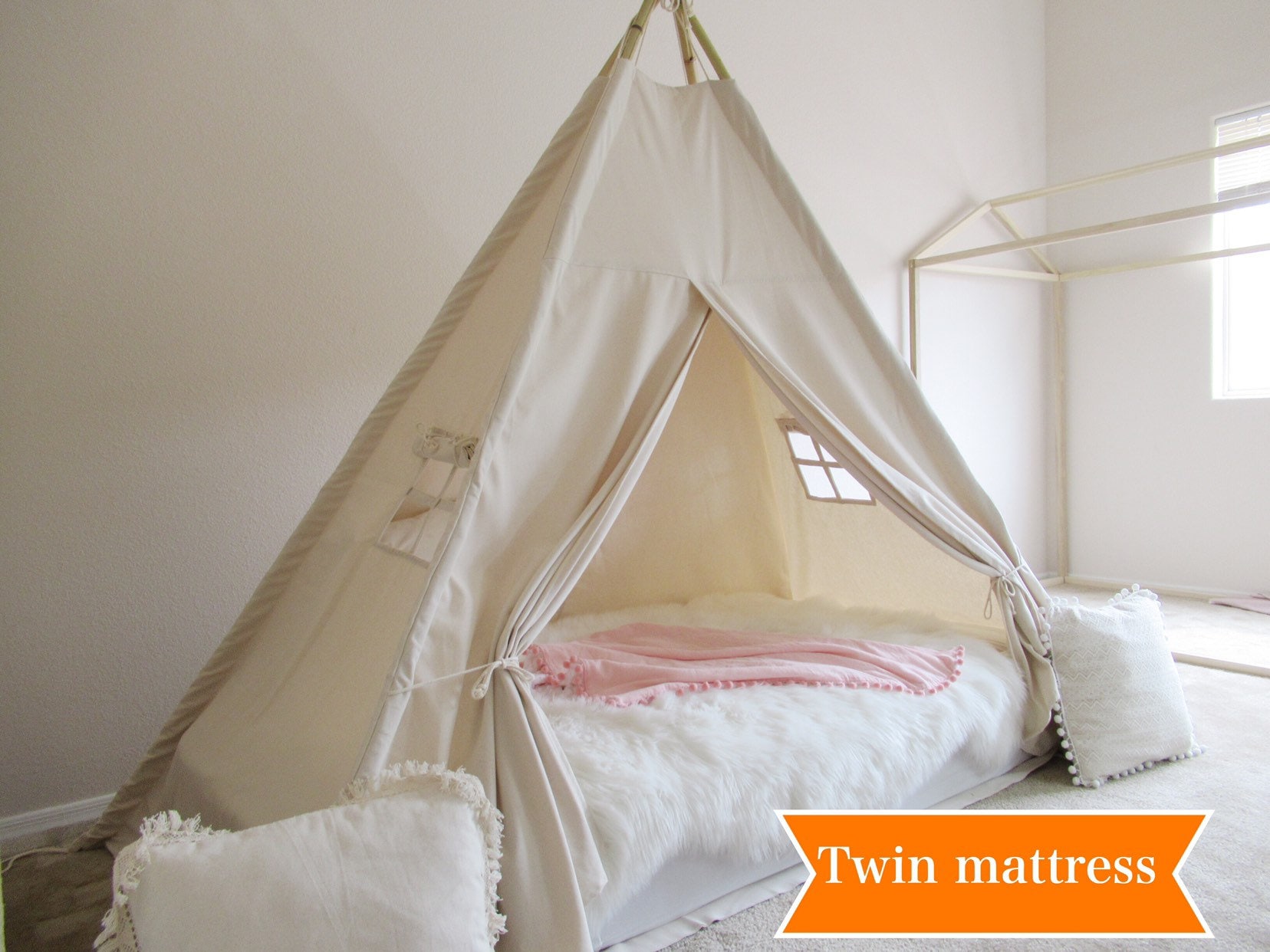 boys teepee bed