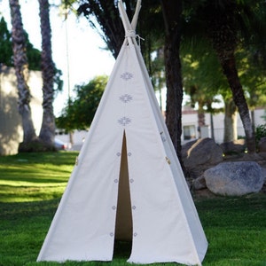 Tenda tipi indiana per bambini AZTEC set 7 el. 