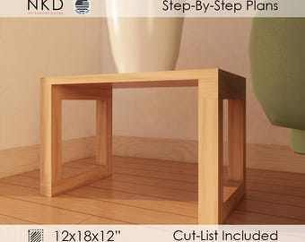 PDF Download I DIY Plant Stand I Easy table plan I DIY coffee table guide I Home decor I Step-by-step guide table plans I Home office plans