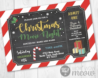 movie night etsy