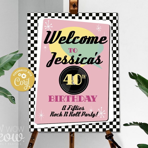 Fifties Poster - Etsy