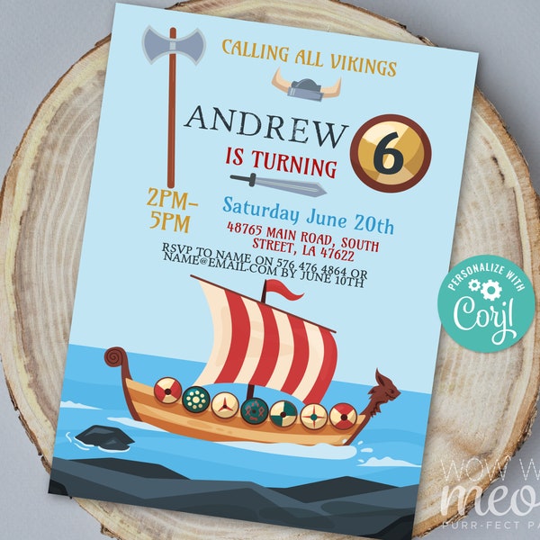 Viking Birthday - Etsy