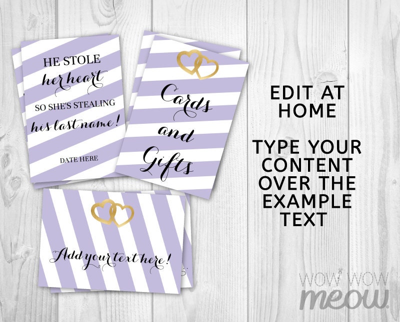 Editable Wedding Signs 12 DIY Printables Templates Instagram | Etsy