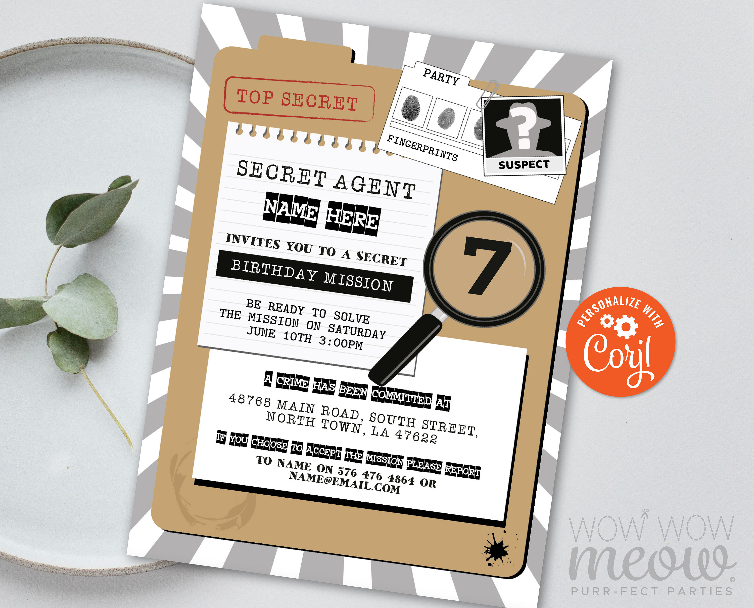 kit enqueteur a imprimer gratuitement (free printable): carte