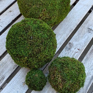 JSMTKJ Boules De Mousse Vertes, 30 Pièces Mousse Artificielle Rocks Décoratifs Pour Les Compositions Florales, Jardins De Fées Et Artisanat DIY DéCoration