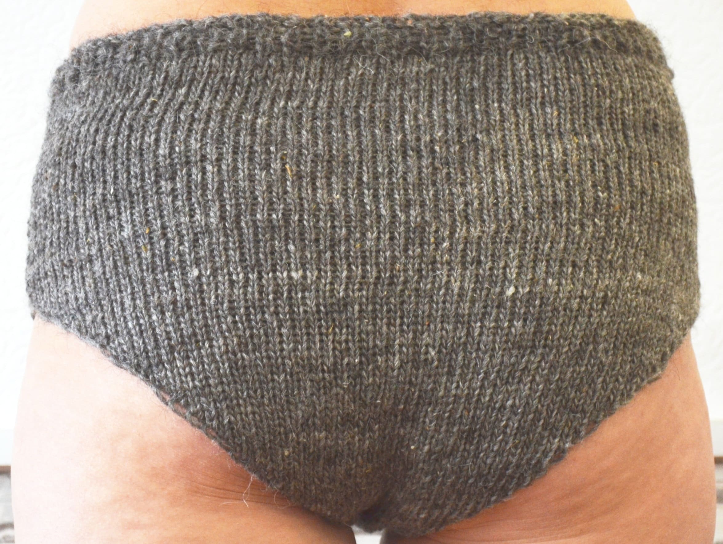 Woolen underwear L unisex panties / briefs Waist 7080cm Etsy
