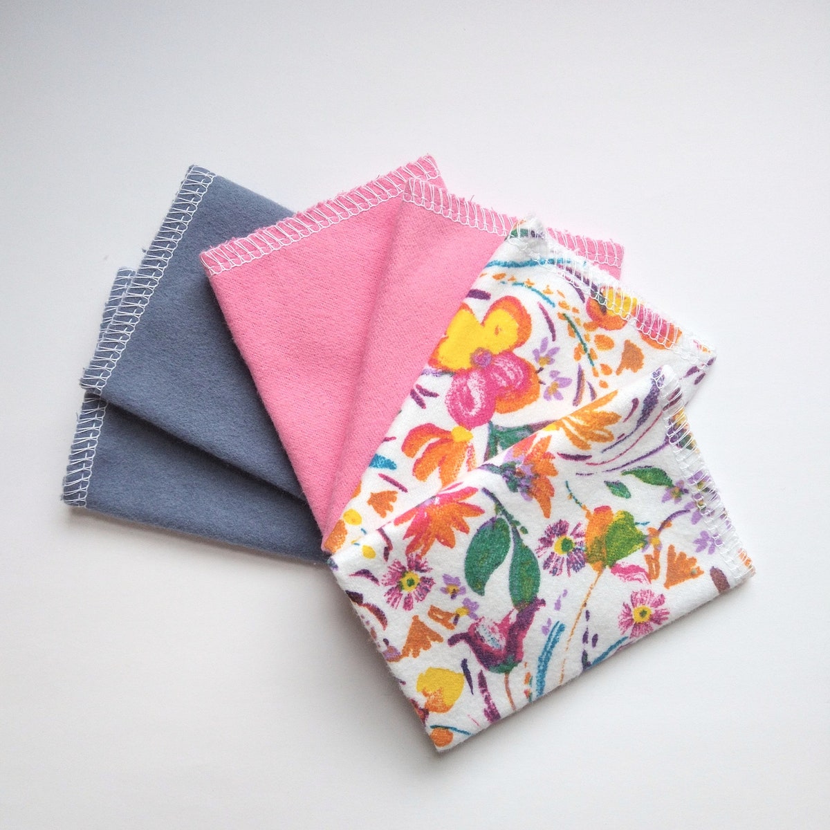 Paperless Wipes - Reusable Washable Wipes - Cotton Flannel - Single Ply - Reusable Wet Wipes - Washable Wipes - Etsy