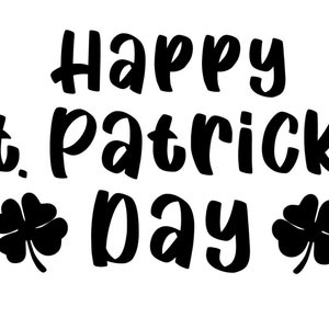 Happy St. Patrick&#39;s Day SVG