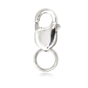 925 Sterling Silver Oval Lobster Claw trigger Clasps Jewellery Finding 8mm/10mm/12mm/14mm/16mm/18mm