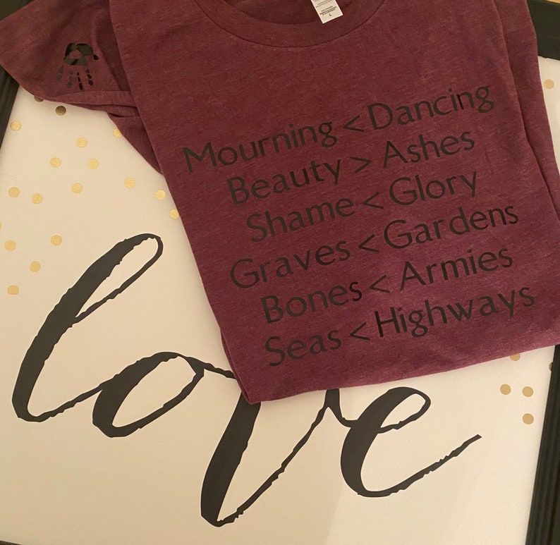 Graves Into Gardens Tshirt Etsy