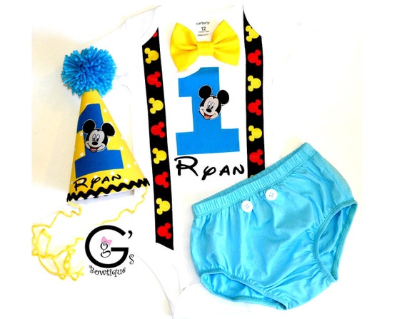 mickey mouse clubhouse 1st birthday outfit