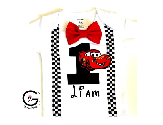 lightning mcqueen birthday outfit