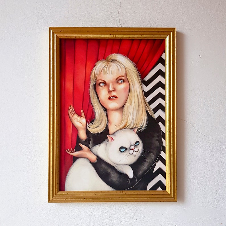 Laura Palmer Hands In The Black Lodge Twin Peaks Tribute Image 0