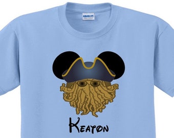 DAVY JONES Disney Vacation Disney gruppo camicie Disney corrispondenza camicie Disney camicie personalizzate Disney camicie famiglia