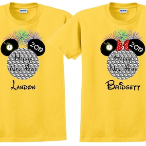 Disney years minnie shirt mickey shirts mouse disneyland cruise personalized vacation Disney Shirt NEW YEAR EVE Disney Vacation Disney Group Shirts | Etsy