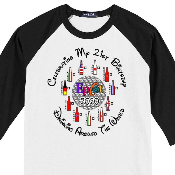 Epcot Drink Around the World Birthday Svg Etsy