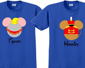 DUMBO and TIMOTHY Disney Vacation Disney Group Shirts Disney Matching Shirts Disney Personalized Shirts Disney Family Shirts