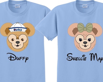 DUFFY y SHELLIE MAY Disney Vacation Disney Group Camisas Disney camisetas personalizadas Disney camisetas personalizadas Disney Family Shirts