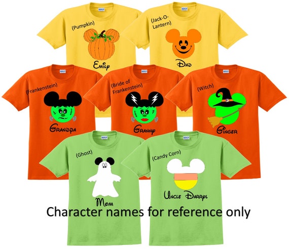 HALLOWEEN Disney Vacation Disney Group Shirts Disney Matching