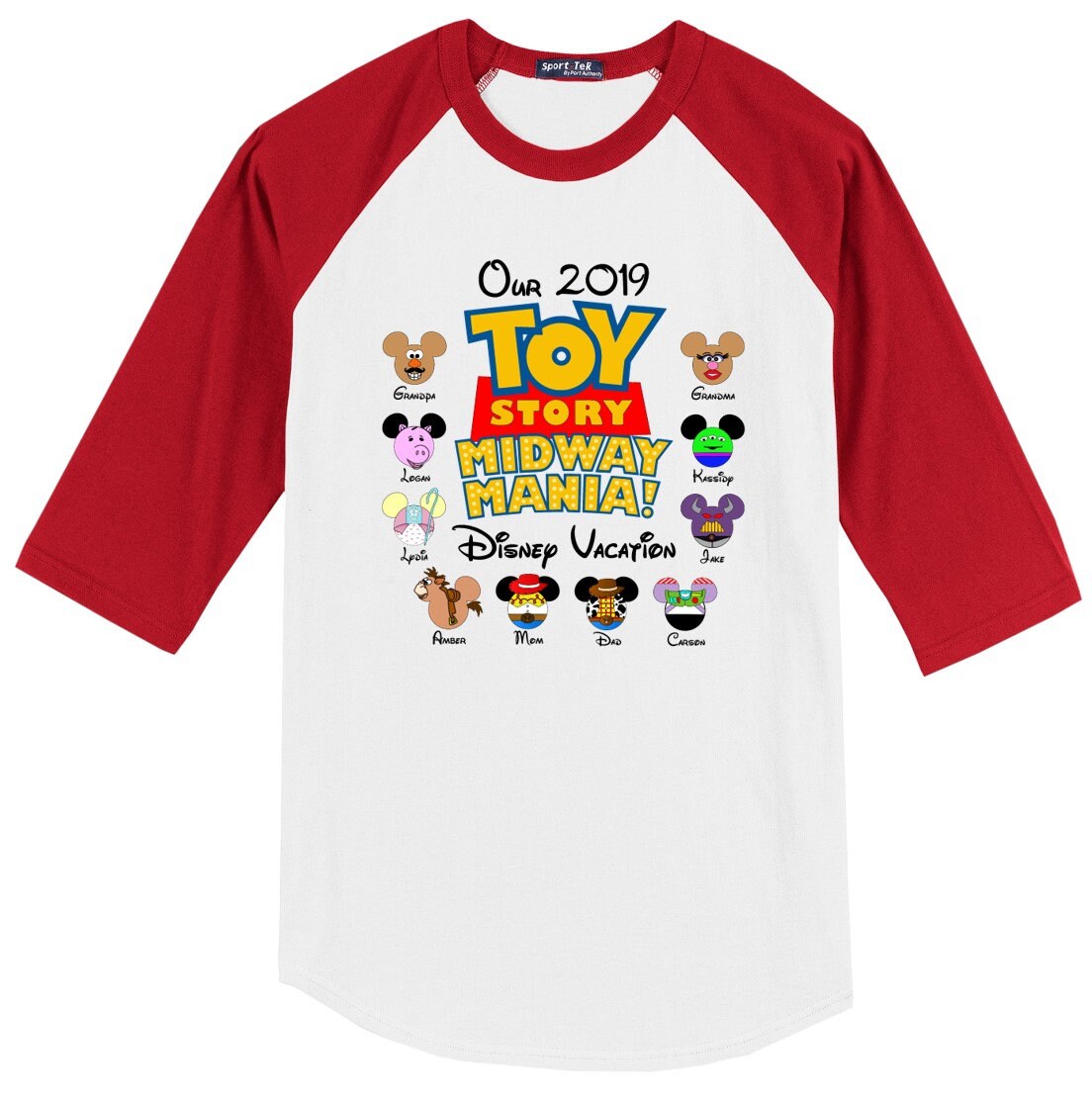 disney toy story family shirts