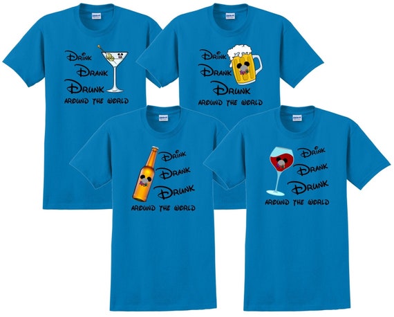 drinking disney shirts