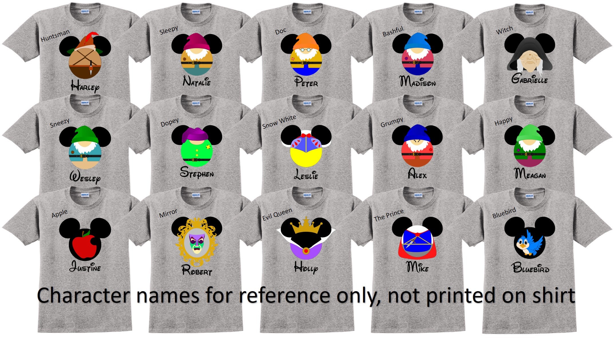 disney group shirts