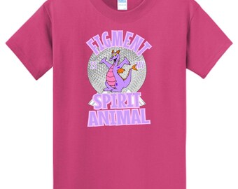 FIGMENT es mi ANIMAL SPIRIT Disney Shirt Disney Vacation Disney Group Shirts Disney Matching Shirts Disney Custom Shirts
