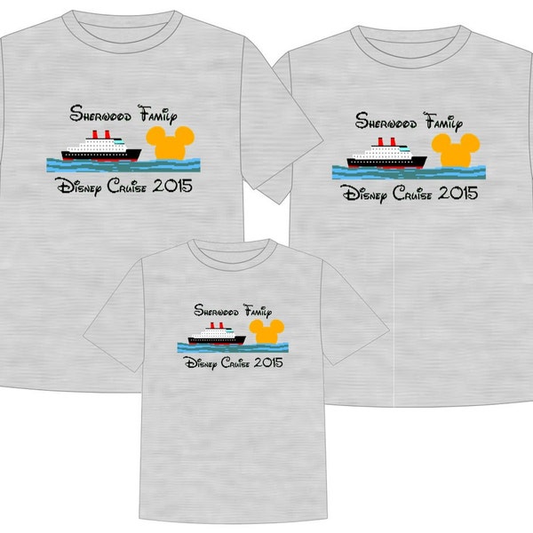 Disney Shirt CRUISE SHIP Disney Vacation Group Camisas