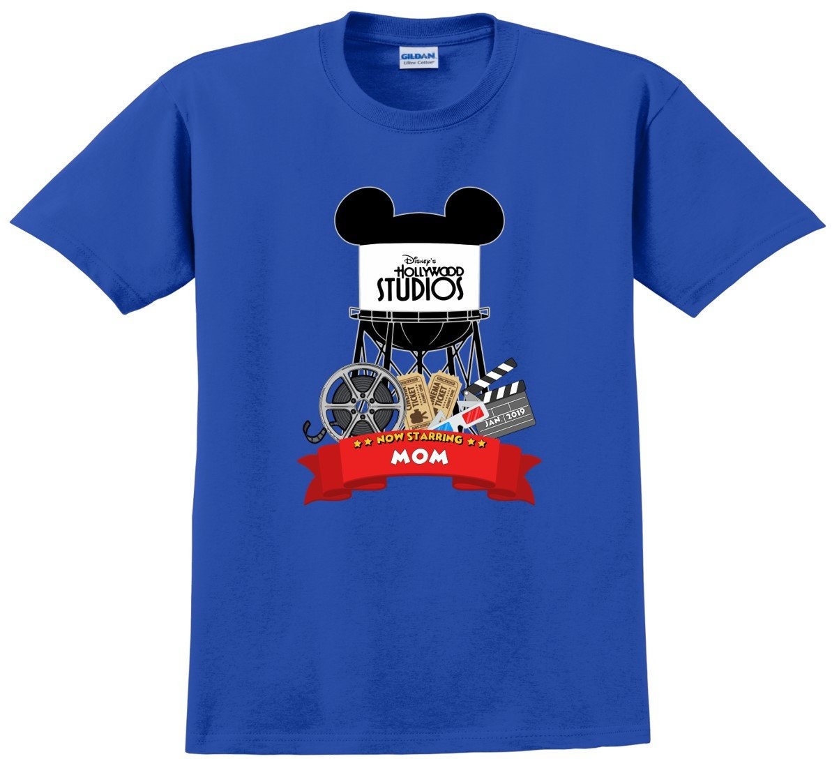 Disney Shirt HOLLYWOOD STUDIOS WATERTOWER Mickey Mouse - Etsy