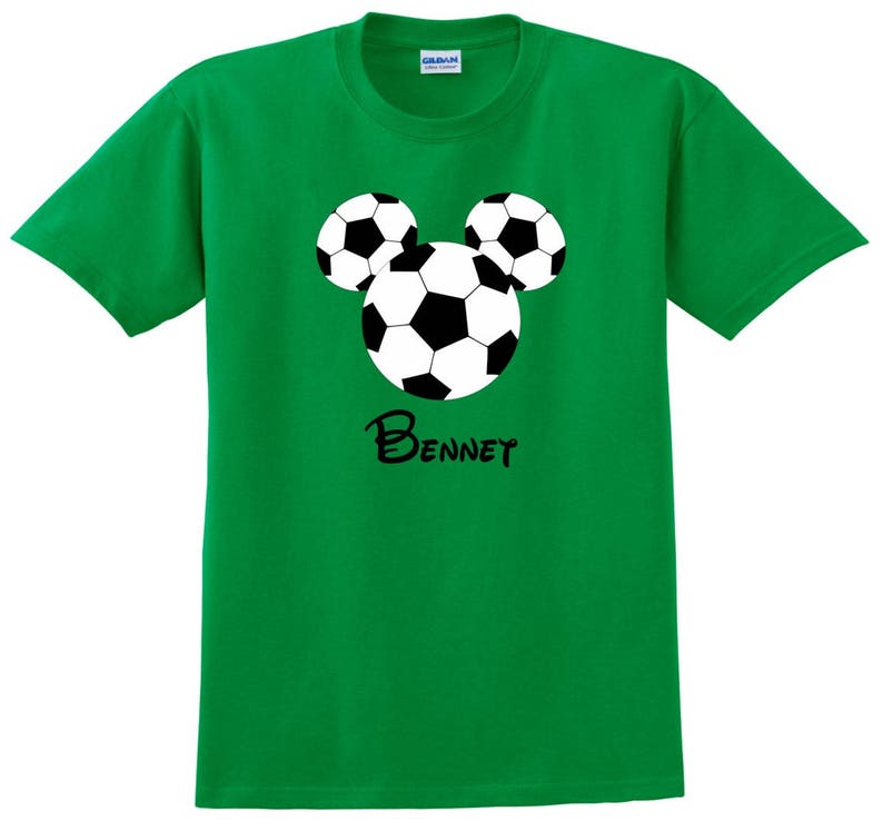 SOCCER MICKEY Disney Vacation Group Shirts Disney Matching Etsy