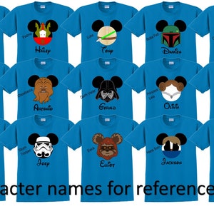 Disney World Shirt STAR WARS Disney Vacation Disney Group Shirts Disney Matching Shirts Disney Personalized Shirts Disney Family Shirts