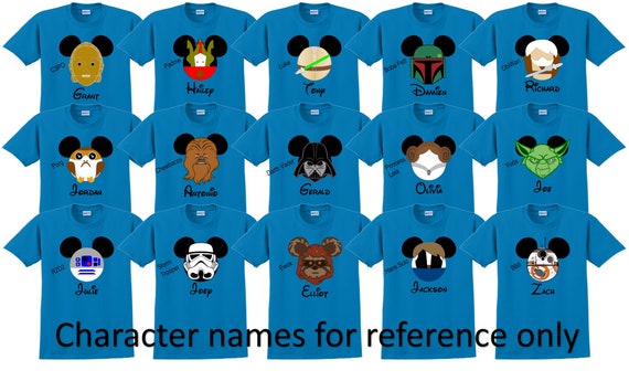 Disney World Shirt STAR WARS Disney Vacation Disney Group Shirts