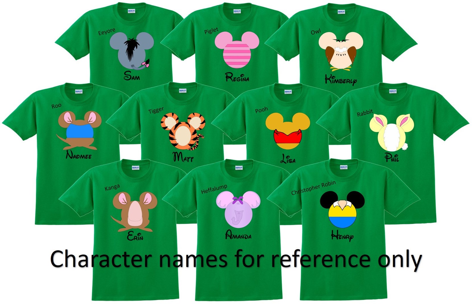 WINNIE the POOH and FRIENDS Disney Vacation Group Shirts - Etsy