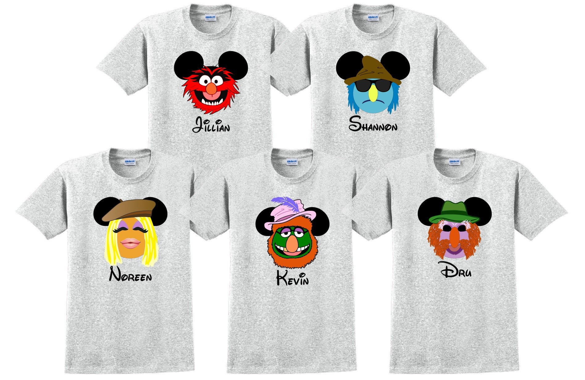 MUPPETS Disney Vacation Disney Group Shirts Disney Matching Shirts Disney  Personalized Shirts Disney Family Shirt - Etsy