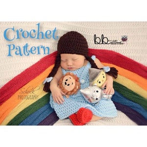 Baby Dress Set - PDF PATTERN ONLY - Crochet - Size Newborn to 12 month