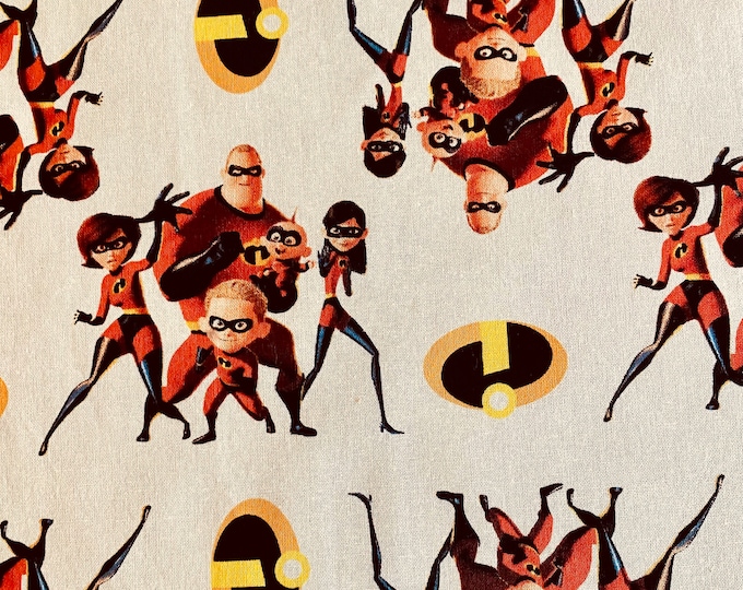 The Incredibles Action Fabric, by Disney for Springs Creative. Sold by ...