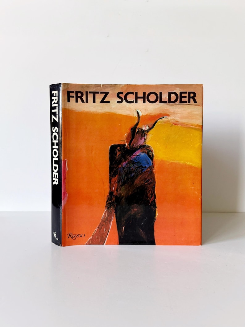 1982 Fritz Scholder | First Edition Art Book With Original Lithograph ...