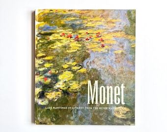 1995 Monet Pinturas tardías de Giverny Musée Marmottan Libro de arte en rústica Catálogo de exposición de impresionismo