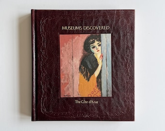 1981 Museums of the Côte d’Azur Art Book | Museums Discovered | Vintage French Riviera Art | Artists & Museums