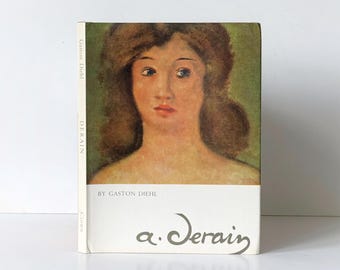 1977 Derain - Crown Art Library Volume - Vibrant Introduction To André Derain - Explosive Early Works - Contemplative Landscapes