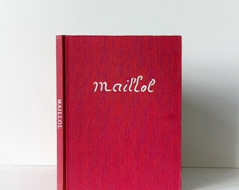 1970 Maillol - Crown Art Library Series - Hardcover Art Book - Study Of Aristide Maillol - Monumental Sculptures