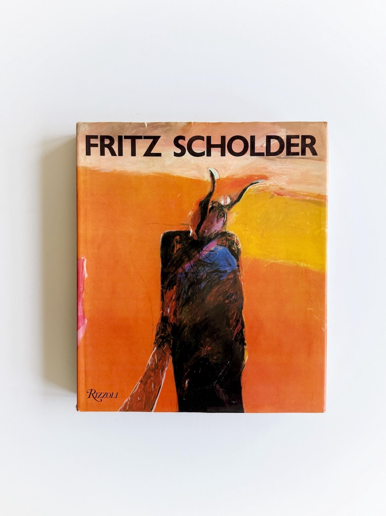 1982 Fritz Scholder | First Edition Art Book With Original Lithograph ...