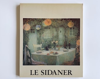 Catálogo de exposición Henri Le Sidaner 1989 Musée Marmottan Paris / Libro de arte impresionista francés raro / 120 páginas / Monografía coleccionable