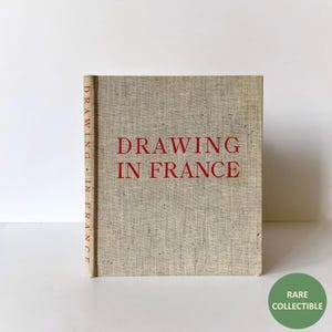 1950 Drawing in France- Rare/ First Edition/ Collectible