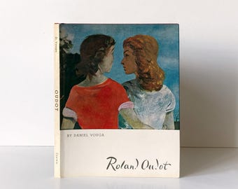 1977 Oudot - Tranquil Landscapes - Luminous Palettes - Poetic French Countryside Scenes - Hardcover Art Book - Crown Art Library Series