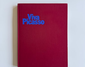 Libro de época Viva Picasso de David Douglas Duncan / Libro de fotografía de Pablo Picasso de 1980 / Retratos de artistas y fotografía de estudio